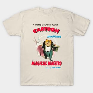 Tex Avery's Magical Maestro Movie Poster T-Shirt